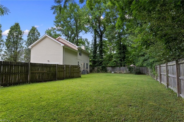 6218 Whaley Ct, Norfolk, VA 23502 - view of yard featuring central AC unit