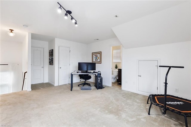 5516 Sadie Ln, Virginia Beach, VA 23462 - office featuring carpet floors and baseboards