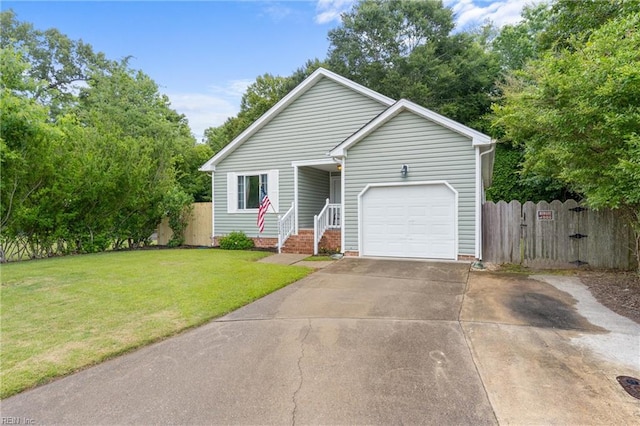 112 Hopemont Ln, Suffolk, VA 23434 - view of front of house featuring a garage and driveway