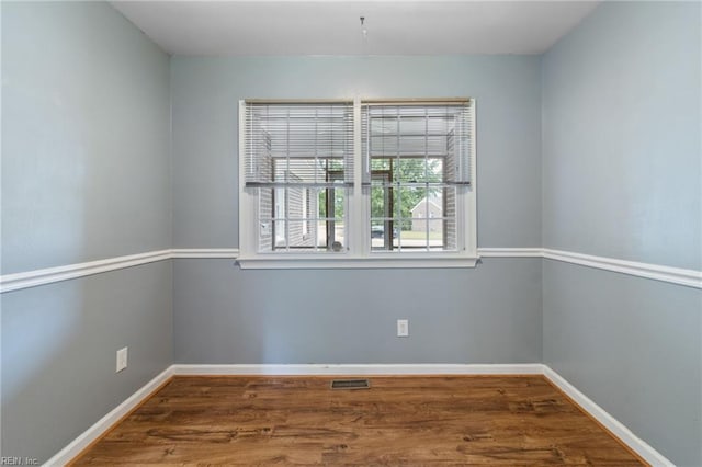2 Sheralyn Pl, Hampton, VA 23666 - spare room with wood finished floors and baseboards