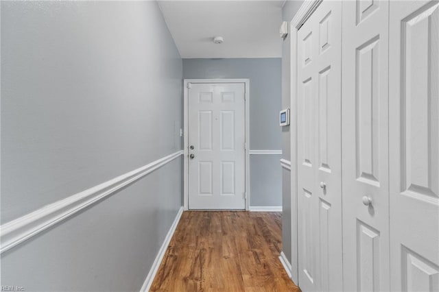 2 Sheralyn Pl, Hampton, VA 23666 - hallway with baseboards and wood finished floors