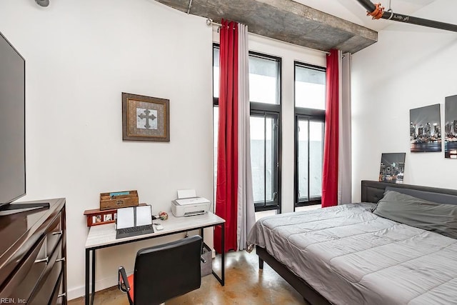 415 Saint Pauls Blvd Unit 309, Norfolk, VA 23510 - bedroom featuring concrete floors