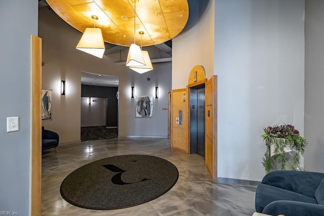 415 Saint Pauls Blvd Unit 309, Norfolk, VA 23510 - community lobby with a towering ceiling
