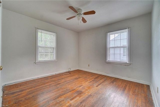 10 Dotson Dr, Hampton, VA 23669 - spare room with plenty of natural light, hardwood / wood-style flooring, and baseboards