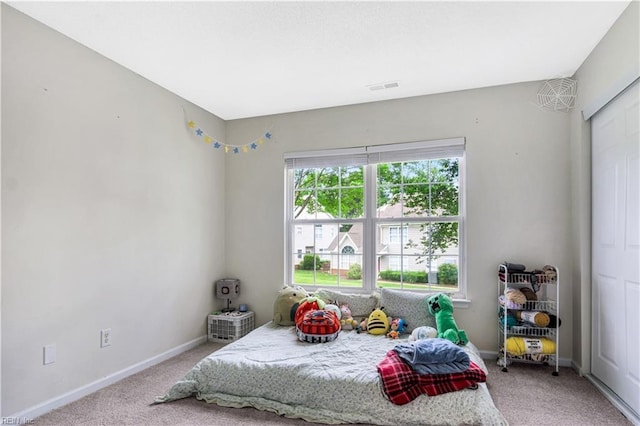 189 Shoal Crk, Williamsburg, VA 23185 - bedroom featuring light colored carpet and baseboards