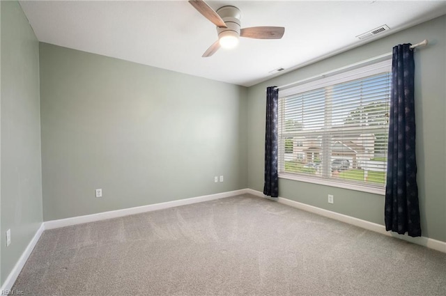 1120 Veranda Way, Chesapeake, VA 23320 - carpeted empty room featuring ceiling fan and baseboards