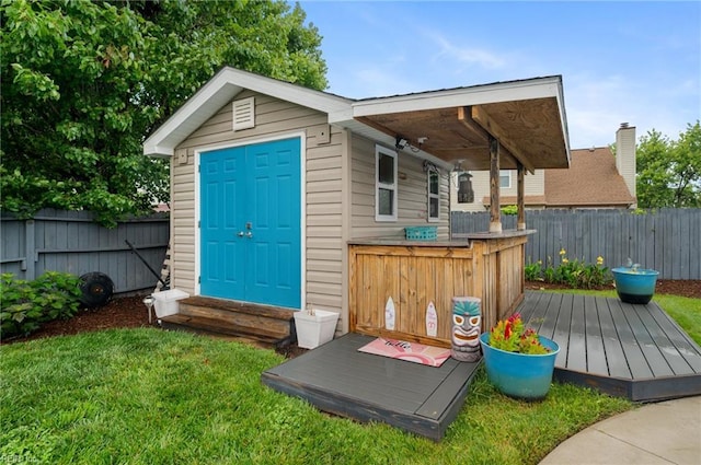 1120 Veranda Way, Chesapeake, VA 23320 - view of outdoor structure featuring entry steps