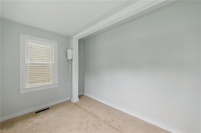 111 S Lloyd St, Suffolk, VA 23434 - empty room with light colored carpet and baseboards