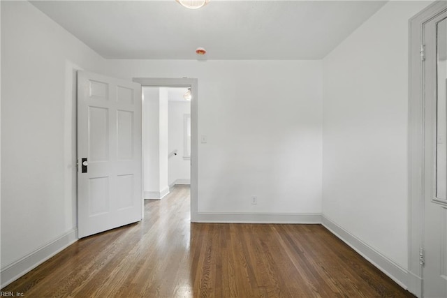 8715 Semmes Ave, Norfolk, VA 23503 - spare room with baseboards and wood finished floors