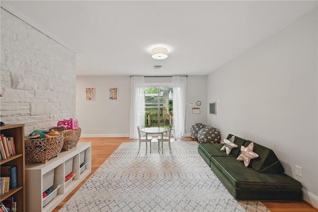 4629 Hermitage Rd, Virginia Beach, VA 23455 - playroom featuring wood finished floors and baseboards