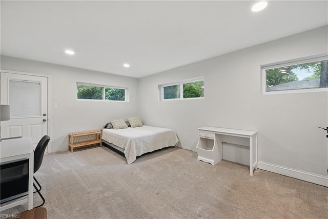 4629 Hermitage Rd, Virginia Beach, VA 23455 - bedroom featuring multiple windows, carpet flooring, recessed lighting, and baseboards