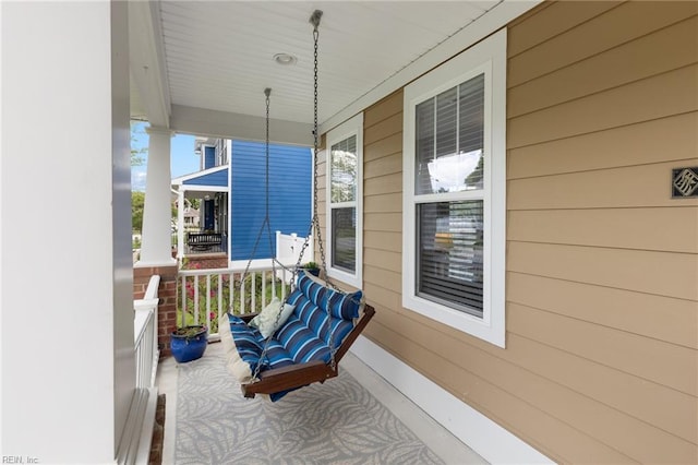 1025 Sullivan Ln, Chesapeake, VA 23322 - view of covered porch