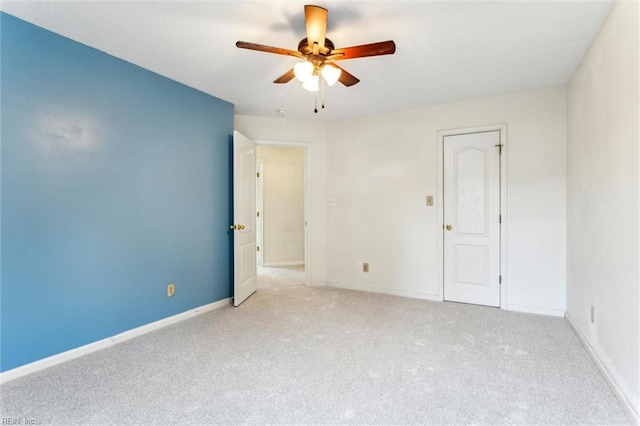 109 Lenora Cv, Smithfield, VA 23430 - empty room featuring carpet flooring, a ceiling fan, and baseboards