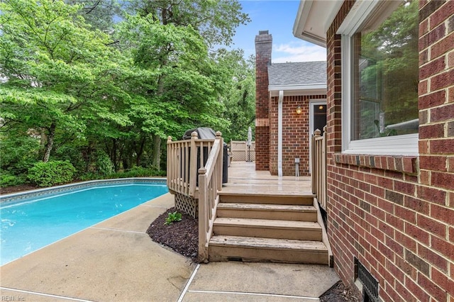 3121 Audley Way, Virginia Beach, VA 23452 - outdoor pool featuring a deck