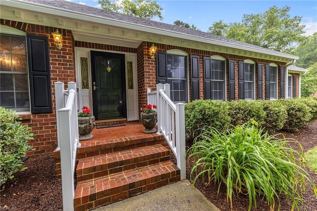 3121 Audley Way, Virginia Beach, VA 23452 - doorway to property featuring brick siding