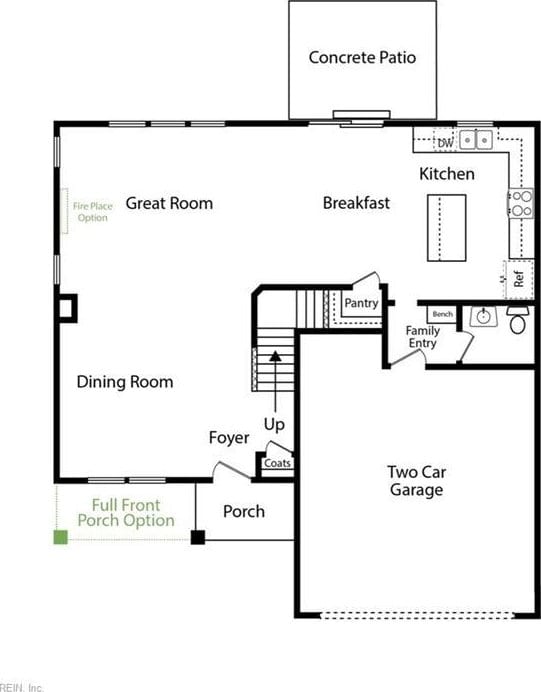 4408 Abercorn Dr, Suffolk, VA 23435 - property floor plan