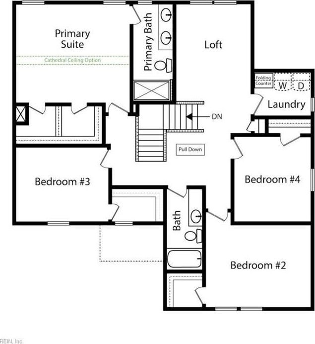 4408 Abercorn Dr, Suffolk, VA 23435 - property floor plan