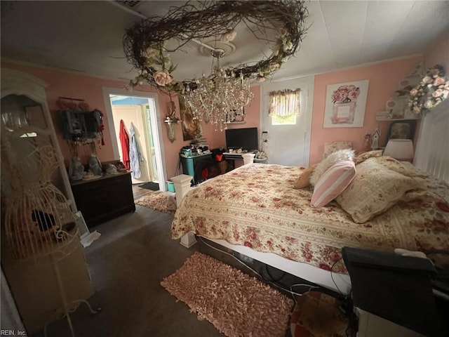 1717 Old Ferry Rd, Hudgins, VA 23076 - view of carpeted bedroom