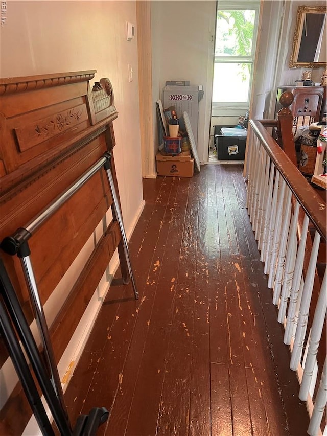 1717 Old Ferry Rd, Hudgins, VA 23076 - hall featuring wood-type flooring and baseboards