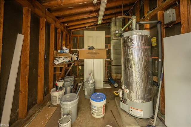 917 Garfield Ave, Suffolk, VA 23434 - utility room with water heater