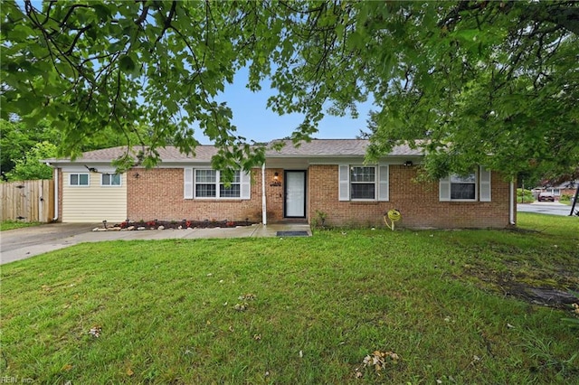 1840 Old Ridge Rd, Virginia Beach, VA 23464 - ranch-style house featuring brick siding