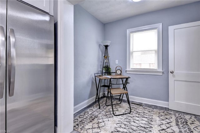 319 Greenbriar Ave, Hampton, VA 23661 - office area featuring wood finished floors and baseboards