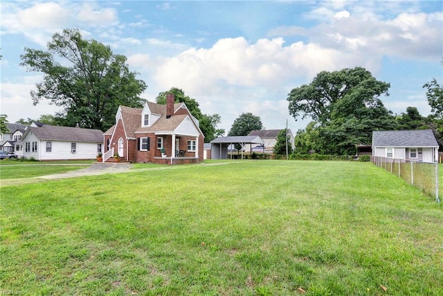 319 Greenbriar Ave, Hampton, VA 23661 - view of yard with a detached carport