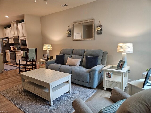 23082 Retreat Ln, Carrollton, VA 23314 - living area with light wood-type flooring