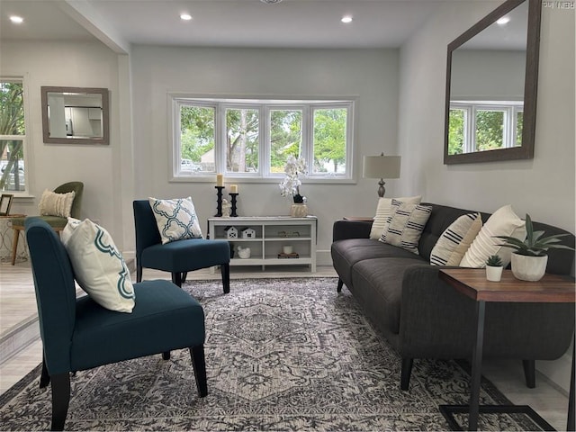432 Maryle Ct, Newport News, VA 23602 - living area featuring healthy amount of natural light and recessed lighting