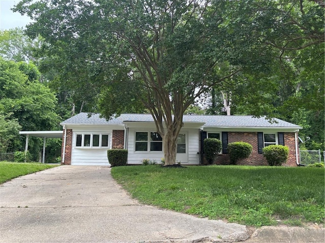 432 Maryle Ct, Newport News, VA 23602 - ranch-style home with brick siding and driveway