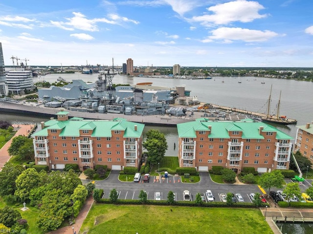 301 Brooke Ave Unit 103, Norfolk, VA 23510 - bird's eye view of a nearby body of water and apartment complex / building