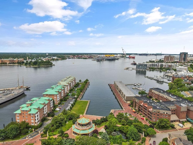 301 Brooke Ave Unit 103, Norfolk, VA 23510 - drone / aerial view of a large body of water