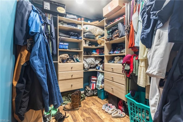 891 Bells Mill Rd, Chesapeake, VA 23322 - spacious closet featuring wood finished floors