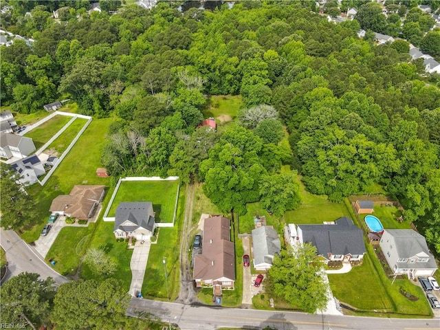 891 Bells Mill Rd, Chesapeake, VA 23322 - aerial overview of property's location with nearby suburban area
