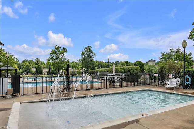 5018 Kings Grant Cir, Suffolk, VA 23434 - community pool featuring view of wooded area and a patio area