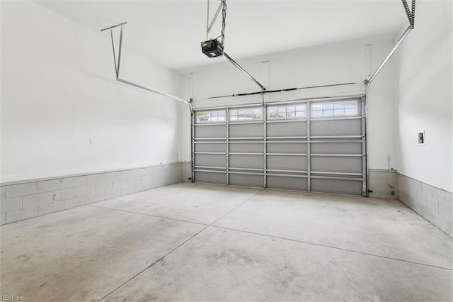 105 Brogden Ct, Hampton, VA 23666 - garage featuring a garage door opener