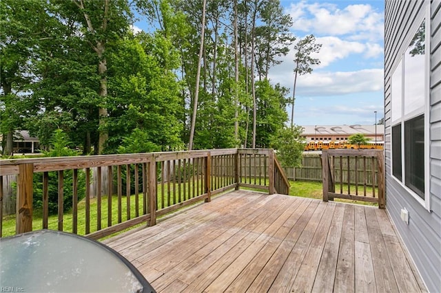 105 Brogden Ct, Hampton, VA 23666 - view of wooden deck