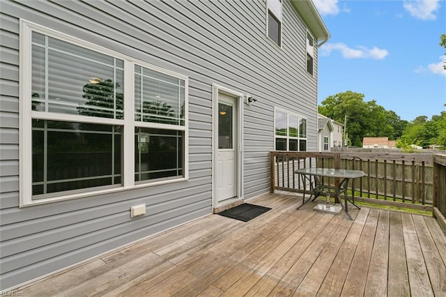 105 Brogden Ct, Hampton, VA 23666 - view of wooden deck