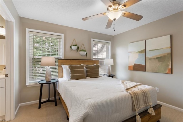711 Windbrook Cir, Newport News, VA 23606 - bedroom featuring light colored carpet, baseboards, and multiple windows
