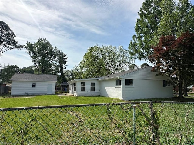 128 Ridgewood Rd, Chesapeake, VA 23325 - back of house featuring brick siding