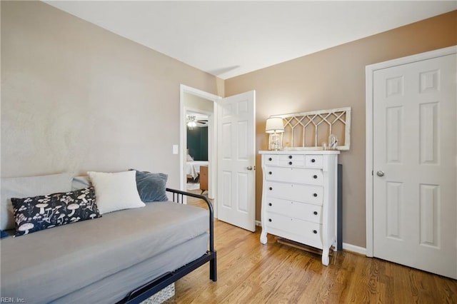 740 Hilda Pine Dr, Chesapeake, VA 23322 - bedroom with light wood-style flooring and baseboards