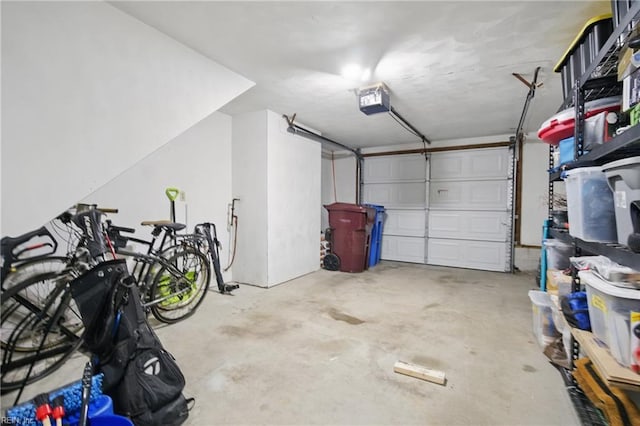 740 Hilda Pine Dr, Chesapeake, VA 23322 - garage featuring a garage door opener
