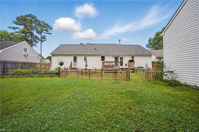740 Hilda Pine Dr, Chesapeake, VA 23322 - back of property featuring a deck