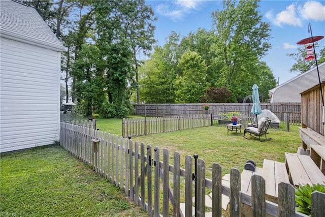 740 Hilda Pine Dr, Chesapeake, VA 23322 - view of yard