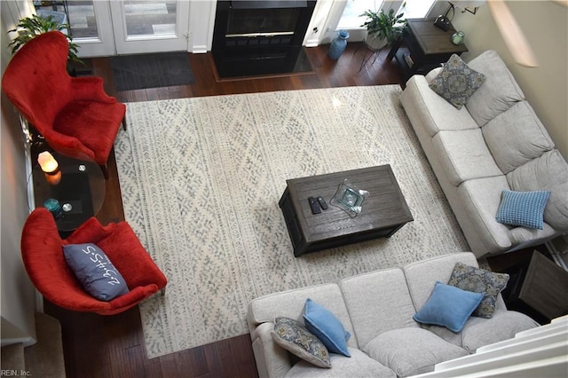 1176 Pond Cypress Dr, Virginia Beach, VA 23455 - living room featuring wood finished floors