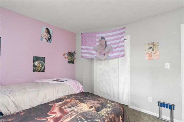 744 Village Green Pkwy, Newport News, VA 23602 - carpeted bedroom featuring a closet