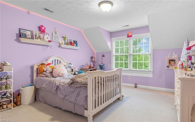106 Edith Wharton Sq, Newport News, VA 23606 - bedroom featuring carpet flooring, a textured ceiling, and baseboards