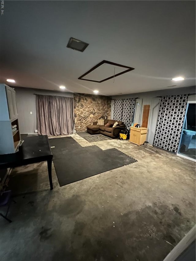 327 Nassau Pl, Hampton, VA 23666 - view of basement