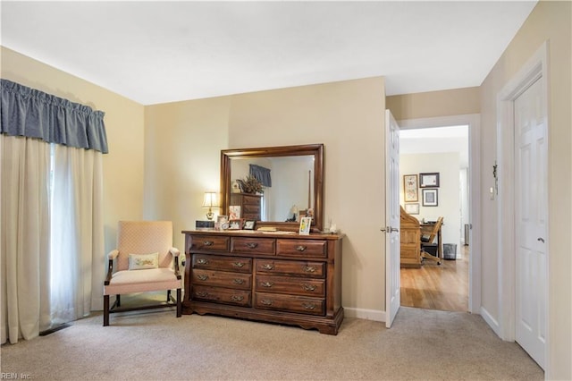 210 John Pott Dr, Williamsburg, VA 23188 - sitting room with light colored carpet, baseboards, and plenty of natural light