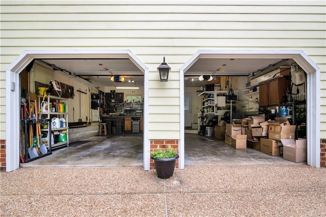 210 John Pott Dr, Williamsburg, VA 23188 - garage with a garage door opener